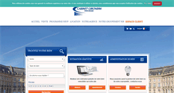 Desktop Screenshot of cabinet-girondin.com